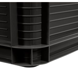 Produktbild für Eurobox Keeeper Robert, graphite, 45 Liter, lebensmittelecht
