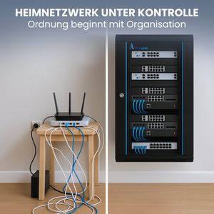 Produktbild für Netzwerkschrank Extralink Standard, EX.14367, 19 Zoll