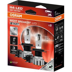 Produktbild für Auto-Lampe OSRAM Night Breaker START, 6000 Kelvin, H4