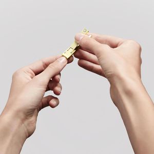 Produktbild für Nagelknipser Zwilling Kompakt Premium, Gold Edition, Edelstahl