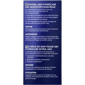 Produktbild für Feuchtigkeitscreme Nivea Men HydroCare Gesichtspflege