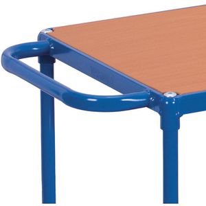 Produktbild für Tischwagen VARIOfit sw-800.500, aus Metall &amp; Holz