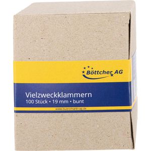 Produktbild für Foldbackklammern Böttcher-AG 19mm