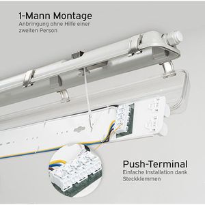 Produktbild für Feuchtraumleuchte LEDmaxx IP65, LED mit 36 Watt
