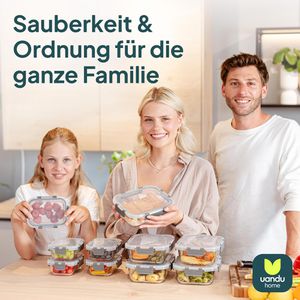Produktbild für Frischhaltedose uandu aus Glas