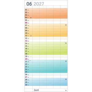 Produktbild für Familienplaner Heye 22735, Bunte Wochen, Jahr 2027