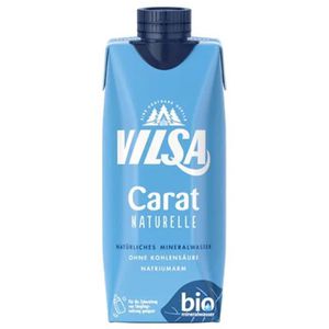 Produktbild für Mineralwasser Vilsa Carat Naturelle still, im Tetrapack, BIO