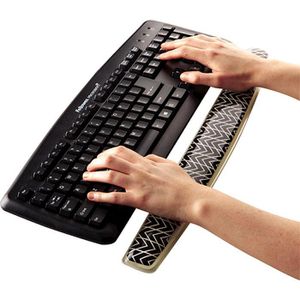 Produktbild für Handballenauflage Fellowes 9653601, Zickzack Motiv