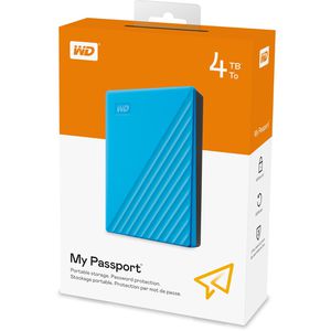 Produktbild für Festplatte WesternDigital My Passport blau