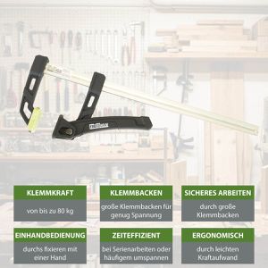 Produktbild für Einhandzwinge Trutzholm 73923, Set