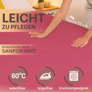 Produktbild für Spannbettlaken NatureMark Jersey, 200 x 220 cm