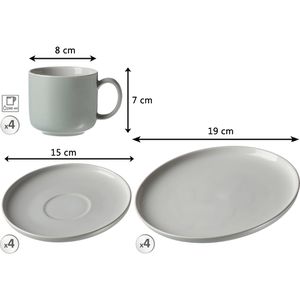 Produktbild für Kaffeeservice Ritzenhoff&amp;Breker Jasper