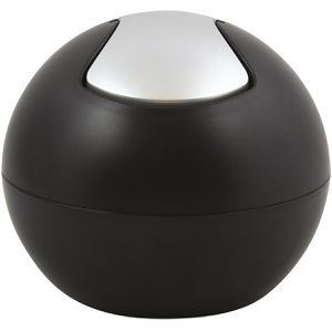 Produktbild für Mülleimer Spirella Bowl, 10.20371, schwarz matt