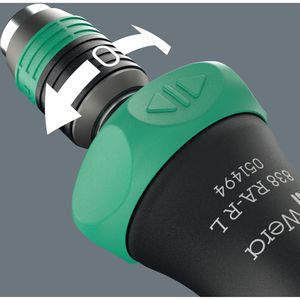 Produktbild für Schraubendreher Wera Kraftform Kompakt 60 RA-R 1