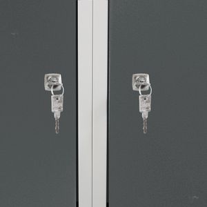 Produktbild für Werkbank ADB 44744, anthrazit, mit Rollen