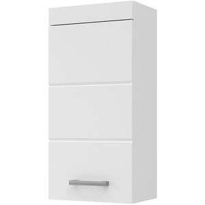 Produktbild für Bad-Hängeschrank Vicco Luna, matt weiß