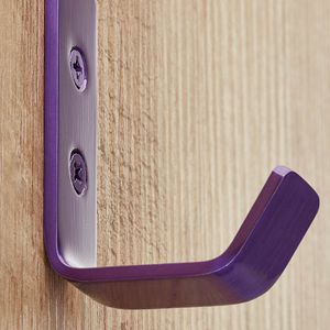 Produktbild für Garderobenhaken SO-TECH Loxten, 127033, lila