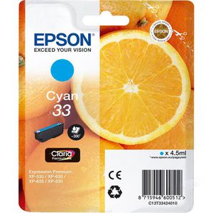Tinte Epson 33 C13T334240 Orange, cyan