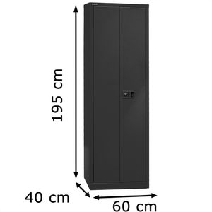Produktbild für Aktenschrank Bisley E782A04B6, aus Metall