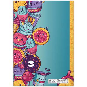 Produktbild für Notizbuch RNK Sweets, 46810, Karton Hardcover