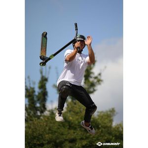 Produktbild für Scooter Schildkröt Kickless Forrest, Stahl, schwarz/grün
