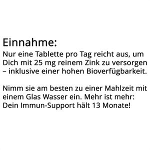 Produktbild für Zink gloryfeel 400 Tabletten