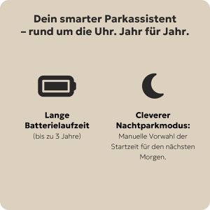 Produktbild für Parkscheibe Needit Park Lite 1412, elektronisch