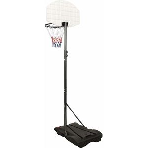 Produktbild für Basketballkorb vidaXL 93655, weiß, indoor &amp; outdoor