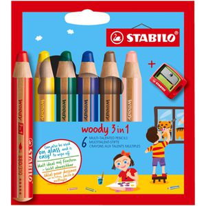 Buntstifte Stabilo woody 3 in 1, 8806-2