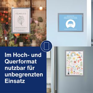 Produktbild für Inforahmen Magnetoplan 1131901 magnetofix, A4