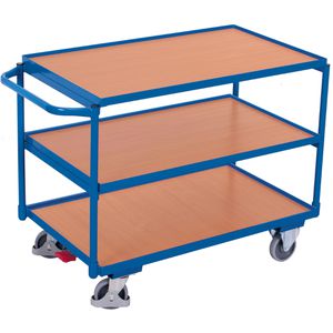 Tischwagen VARIOfit sw-500.603, aus Metall & Holz