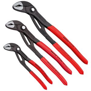 Produktbild für Wasserpumpenzange Knipex Cobra-Paket, 002009V02