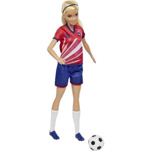 Produktbild für Puppe Barbie Fußballspielerin, ab 3 Jahre