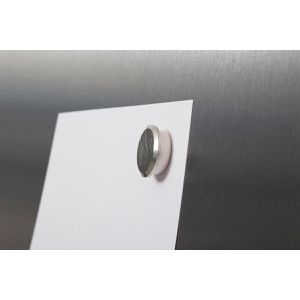 Produktbild für Magnete Maul 61709 silber gebürstet, Neodym Magnet