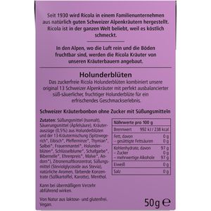 Produktbild für Kräuterbonbons Ricola Holunderblüten