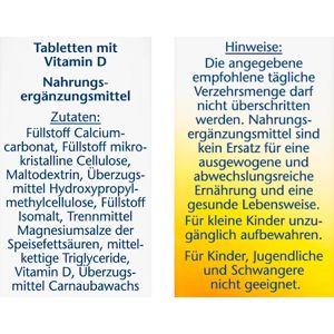 Produktbild für Vitamin-D Doppelherz aktiv, 50 Tabletten