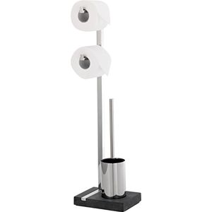 WC-Garnitur Blomus Menoto, mit Ersatzrollenhalter