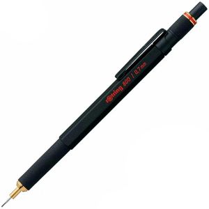 Produktbild für Druckbleistift Rotring 800, schwarz, Metall