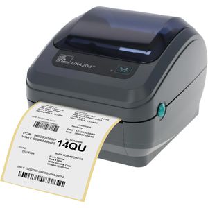 für den Schreibtisch Zebra GX420D Etikettendrucker