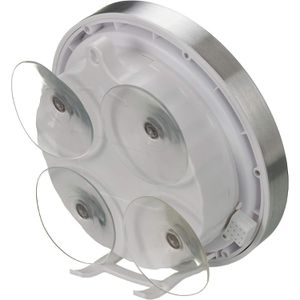 Produktbild für Wanduhr Bresser MyTime Bath, Aluminium, analog, Funkuhr