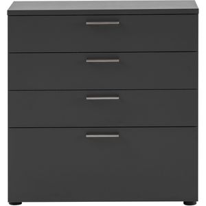 Produktbild für Kommode Möbelpartner Serie 1500, anthrazit