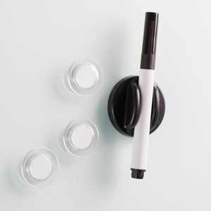 Produktbild für Glas-Magnettafel Relaxdays