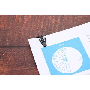 Produktbild für Büroklammern Laurel 1309-11, Plastiklips, 35mm