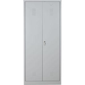 Produktbild für Mehrzweckschrank G-Office CLC/FD.1880, abschließbar, lichtgrau