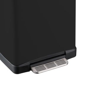 Produktbild für Mülleimer Wesco Big Double Boy, mattschwarz