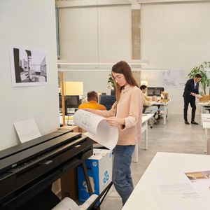 Produktbild für Großformatdrucker HP DesignJet T850 Multifunktion