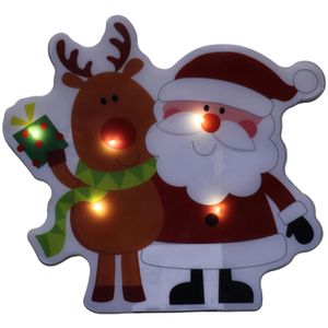 Weihnachtsdeko Star-Max 36400 Nikolaus mit Rentier