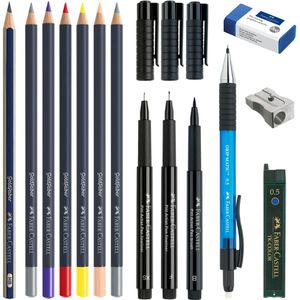 Produktbild für Zeichenset Faber-Castell 167195 Pitt Artist Pen