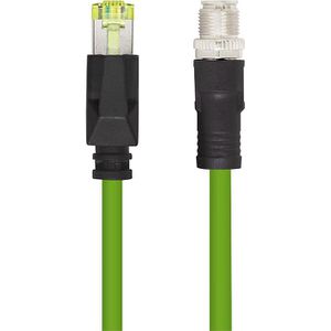 Produktbild für Netzwerkkabel LogiLink Industrial, CQM115S, grün