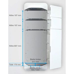 Produktbild für Feuerlöscherschrank Eichner 9127-01941